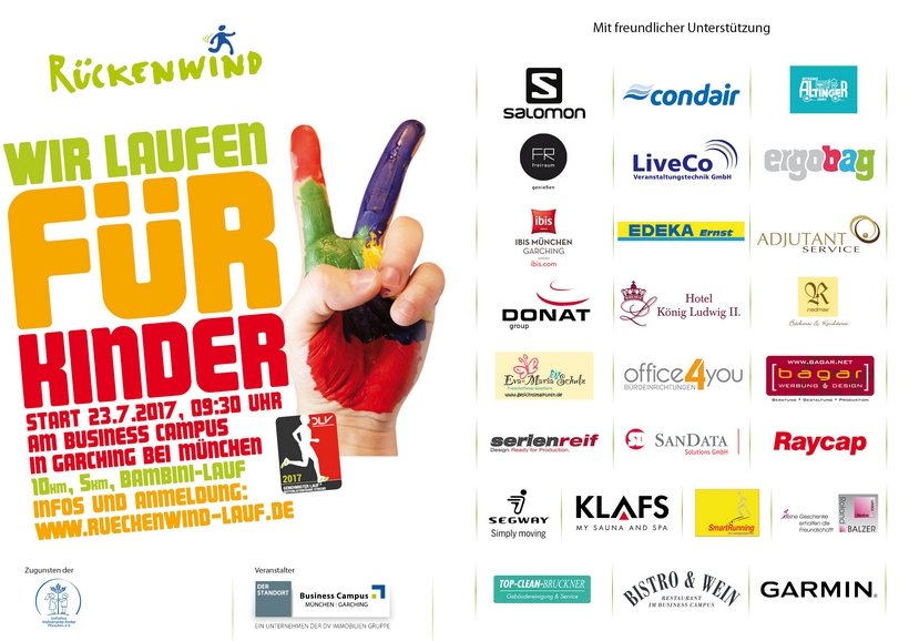 Sponsoren Rückenwindlauf 2017